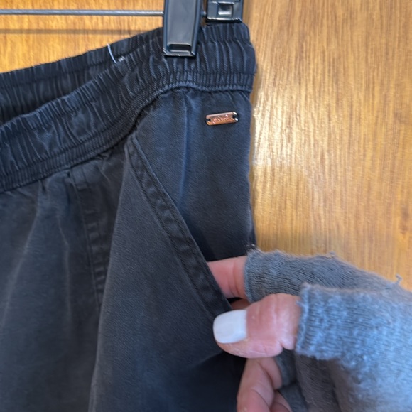 VS PINK Easy Joggers Lightweight Lounge Pants Black sz L - Picture 5 of 9